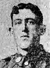 Portrait of Private W H Williams