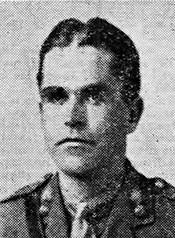 Portrait of Private Alfred Davies