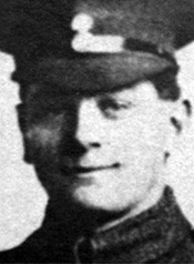 Portrait of Private J E Kirby