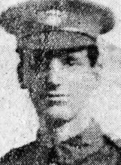 Portrait of Corporal J M Williams