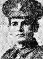 Portrait of Private Ivor Hughes