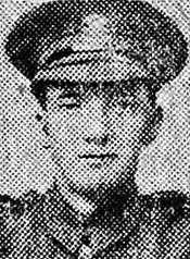 Portrait of Lance Corporal Llewellyn Jones