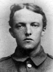 Portrait of Private R Price