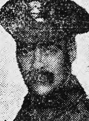 Portrait of Private H Roberts