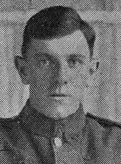 Portrait of Private J Edwards