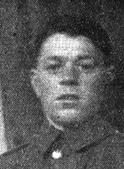 Portrait of Private J Foulkes