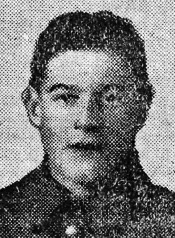 Portrait of Private Edward William Edwards