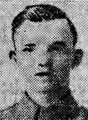 Portrait of Private W Jones