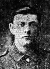 Portrait of Private H Jones