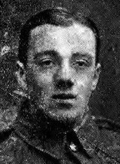Portrait of Private Evan Edward Hughes