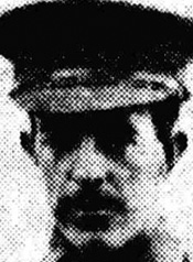 Portrait of Private Frederick Roberts