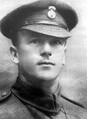 Portrait of Private J Williams