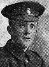 Portrait of Private David Lewis Richards