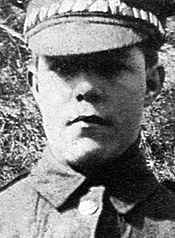 Portrait of Private Joseph Thomas