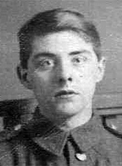 Portrait of Private Alfred Holden